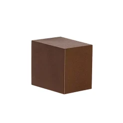 Applique murale d'extérieur moderne en plastique brun rouille - Baleno