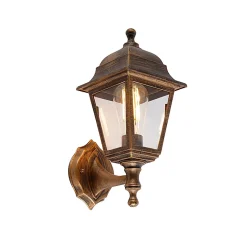 Applique murale d'extérieur or antique IP44 - Capital