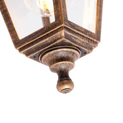 Applique murale d'extérieur or antique IP44 - Capital