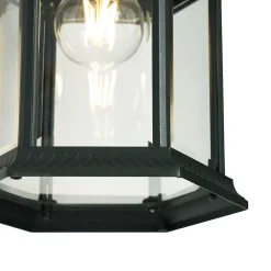 Applique murale d'extérieur classique vert antique IP44 - Glasgow