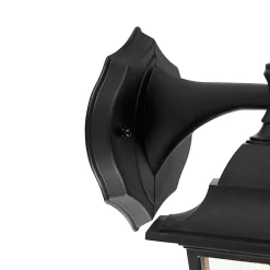 Applique murale d'extérieur classique noire IP44 - New Haven