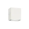 Applique murale d'extérieur LED Cubic Up & Down Blanc IP65, 3000K
