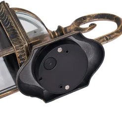 Applique murale d'extérieur classique or antique IP44 - Glasgow