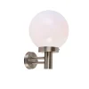 Applique murale d'extérieur moderne en acier inoxydable IP44 - Sfera