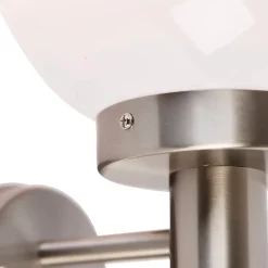 Applique murale d'extérieur moderne en acier inoxydable IP44 - Sfera