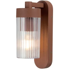 Applique murale d'extérieur CLARA rouille E27 H24cm