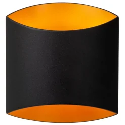 Applique murale DILETTA en aluminium avec 1xG9 - Noir - Lucide