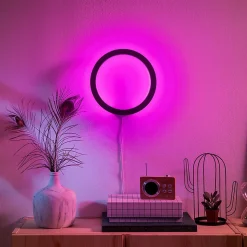 Applique murale dimmable 1400 lm IP20 20 W Philips Hue noir