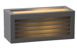 Applique murale DIMO en aluminium avec 1xE27 - Anthracite - Lucide