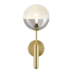 Applique murale dorée verre bicolor - Armela