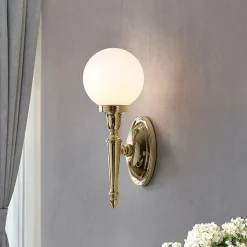 Applique murale Dryden 1 lumière - Laiton poli