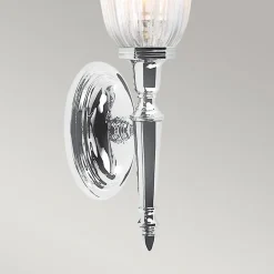 Applique murale Dryden 1 lumière - Chrome poli