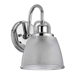 Applique murale Dublin 1 lumière - Chrome poli