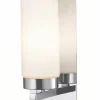 Applique murale E14, max. 40W, IP44, chrome et blanc - Markslöjd - Norrsundet