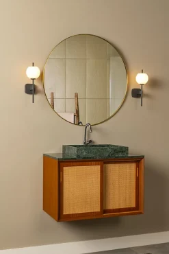 Applique murale ELDA en métal avec 1xG9 - Noir - Lucide