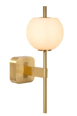 Applique murale ELDA en métal avec 1xG9 - Or Mat / Laiton - Lucide