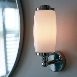 Applique murale Eliot 1 lumière - Chrome poli