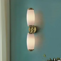 Applique murale Eliot 2 lumières - Laiton poli