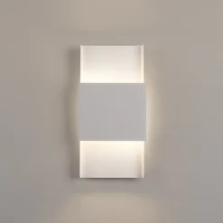 Applique murale en acier 2 ampoules 3000K - 20x7x40cm Sollux