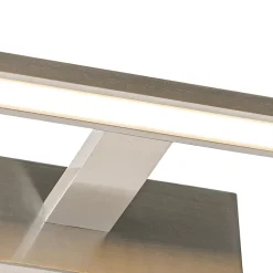 Applique murale en acier 62 cm avec LED IP44 - Jerre