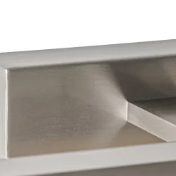 Applique murale en acier 62 cm avec LED IP44 - Jerre