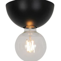 Applique murale en métal noir E27 15W ⌀15 x H.7cm GoodHome Figbird