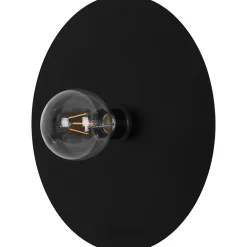 Applique murale en métal noir E27 Ø28.5cm GoodHome Riflebird