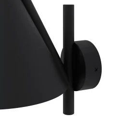 Applique murale Eriksson LED intégrée 600lm 8.5W IP44 GoodHome noir