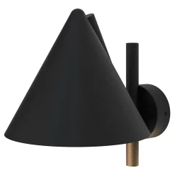 Applique murale Eriksson LED intégrée 600lm 8.5W IP44 GoodHome noir