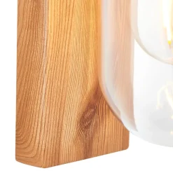 Applique murale extérieur Lovage effet bois E27 IP44 10W GoodHome