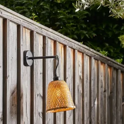 Applique murale extérieur Kami Little Garden E27 15W IP44 H.20,5 x P.30 cm