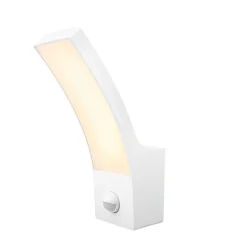 Applique murale extérieur à détection Gambell LED intégrée blanc 10W IP44 GoodHome