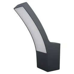 Applique murale extérieure LED integrée Gambell 1600lm 10W IP44 gris anthracite GoodHome