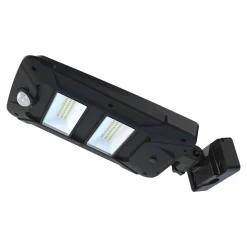 Applique murale extérieure LED intégrée solaire Anaheim noir 1000lm IP44 Goodhome