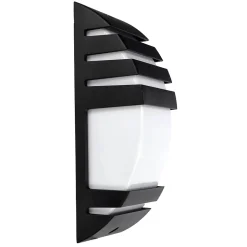 Applique murale extérieure IP44 E27 noire Zofin applique extérieure luminaire mural extérieur lampe murale extérieure