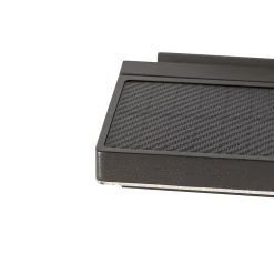 Applique murale extérieure gris foncé avec LED et lumière tamisable sur énergie solaire - Sunnie