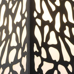 Applique murale extérieure moderne noire IP44 - Nicole