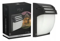 Applique murale extérieure IP44 E27 noire Zofin S applique extérieure luminaire mural extérieur lampe murale extérieure