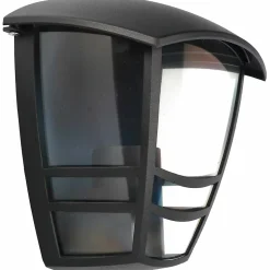 Applique murale extérieure IP44 E27 noire Imma Black W applique extérieure luminaire mural extérieur lampe murale extérieure