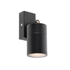 Applique murale extérieure noire orientable IP44 - Solo