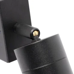 Applique murale extérieure noire orientable IP44 - Solo