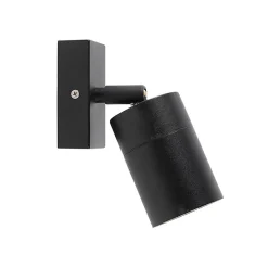 Applique murale extérieure noire orientable IP44 - Solo