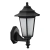 Applique murale extérieure Begonya 2 x E27, IP44, lampe Murale Extérieure noir
