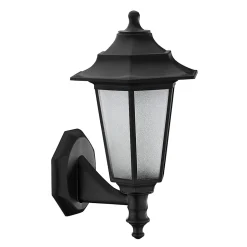Applique murale extérieure Begonya 2 x E27, IP44, lampe Murale Extérieure noir