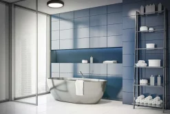 Applique murale extérieure LED 'Mio' D: 27 cm en métal anthracite et plastique, IP54 pour entrée, balcon, terrasse