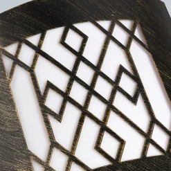 Applique murale extérieure moderne brun rouille IP44 - Emmerald Classic