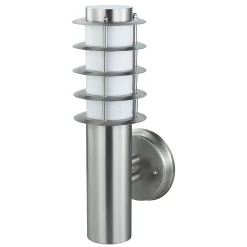Applique murale extérieure Ladin-2 en inox E27 60W
