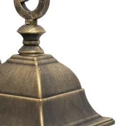 Applique murale extérieure romantique en bronze - Londres