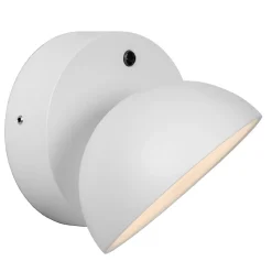 Applique murale FINN en métal avec LED intégré - Blanc - Lucide