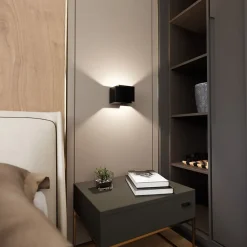 Applique murale FROST BLACK, Emibig Lighting, Fabriqué en EU